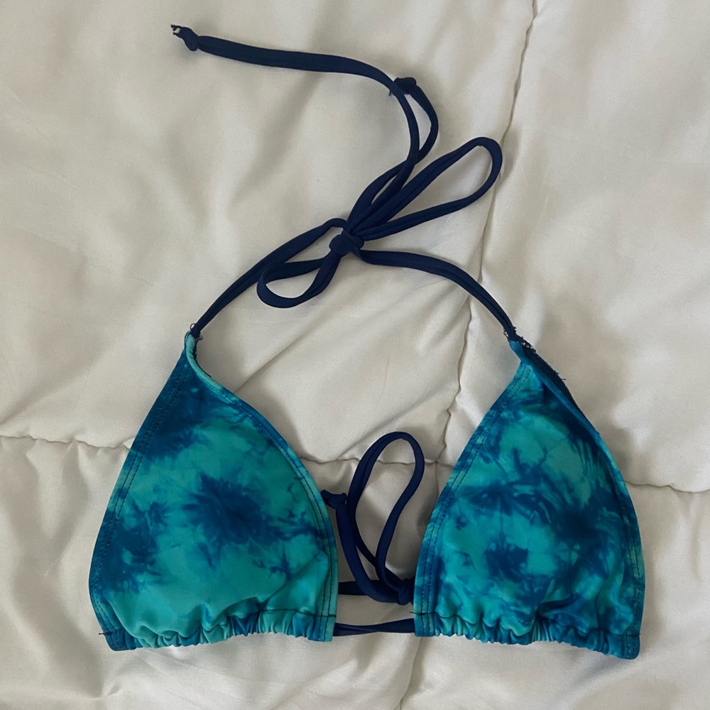 Tie-Dye Bikini Top